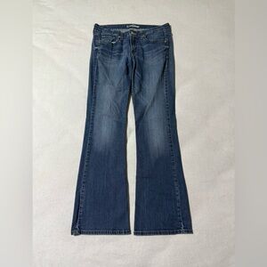 Levis 518 Jeans Womens 9 Blue Super Low Bootcut Medium Wash Denim 30x30